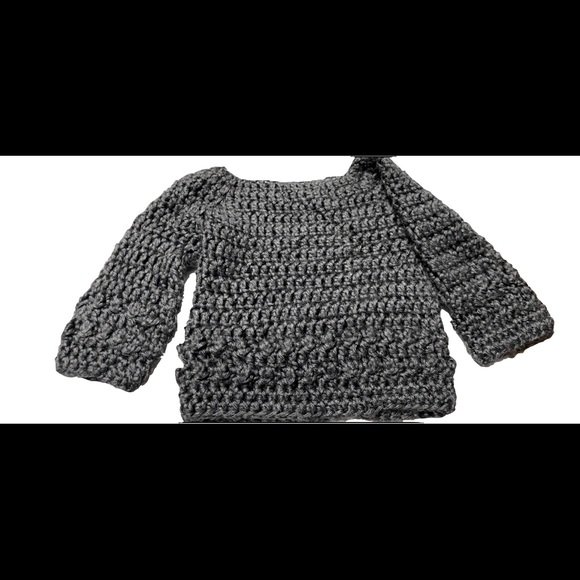 SOLD ✨Crochet Sweater & Beanie hat✨ - Picture 4 of 4